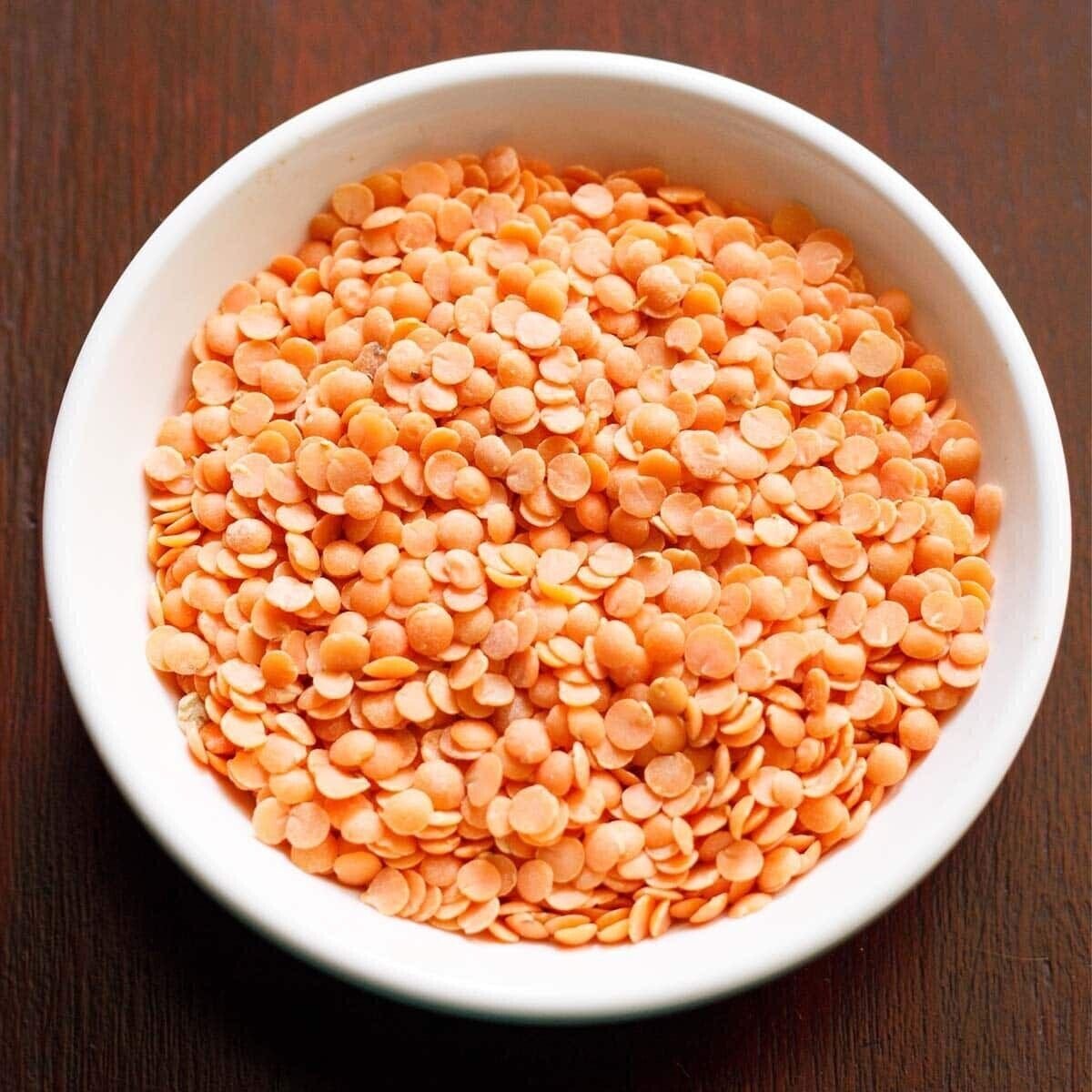 Masoor Daal (Split)-Red lentil-Masur Daal Tukda-Masoor Dal-Pulses-Free Shipping