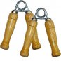 Wooden Hand Strengthener Grip for Exerciser Forearm Wrist Pair