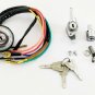 NEW AC IGNITION SWITCH TOOLBOX & STEERING LOCK SET COMMON KEY FOR LAMBRETTA GP