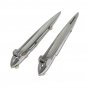 Bonnet Hood Hinges Set Chrome Plated Pair Morris Oxford Ambassador