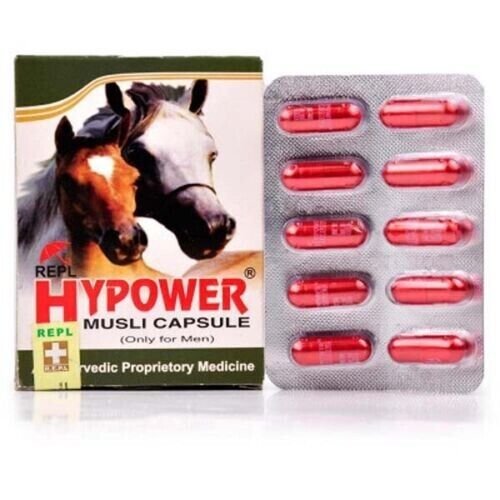 Hypower Musli 30 Capsules Premature Ejaculation, Extra Power Longer Hard Sex