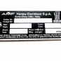 Aermacchi HD Italy SX ST SS 125 250 350 Sprint ala d'oro Restore Data Plate 1