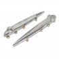 Bonnet Hood Hinges Set + Washers Chrome Plated Pair Morris Oxford 2 Units S2u