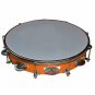 Tambourine With Head Aluminium Hand Percussion Musical Instrument 12 INCH US