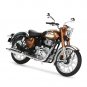 ROYAL ENFIELD CLASSIC 350 CHROME MINIATURE 1: 12 SCALE MODEL CHROME BRONZE