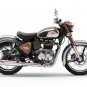 ROYAL ENFIELD CLASSIC 350 CHROME MINIATURE 1: 12 SCALE MODEL CHROME BRONZE