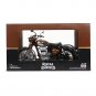 ROYAL ENFIELD CLASSIC 350 CHROME MINIATURE 1: 12 SCALE MODEL CHROME BRONZE