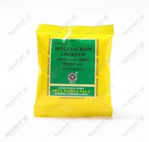 Ayurveda Kottakkal Arya Vaidya Sala HINGUVACHADI CHURNAM - 10GM (10 Packs)