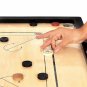 Wooden Carrom Game Coins & Striker Set Wooden Checkers(24 Pieces + 1 Striker)