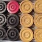Wooden Carrom Game Coins & Striker Set Wooden Checkers(24 Pieces + 1 Striker)