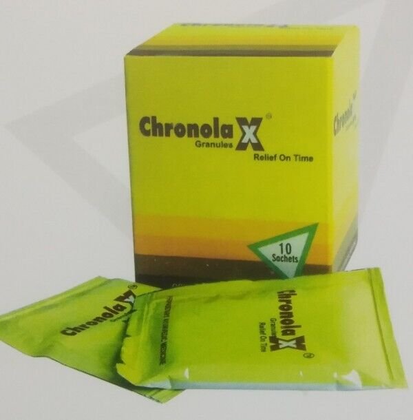 ChronolaX Digestive Granules for Relief on Time from Constipation, 10 Sachets