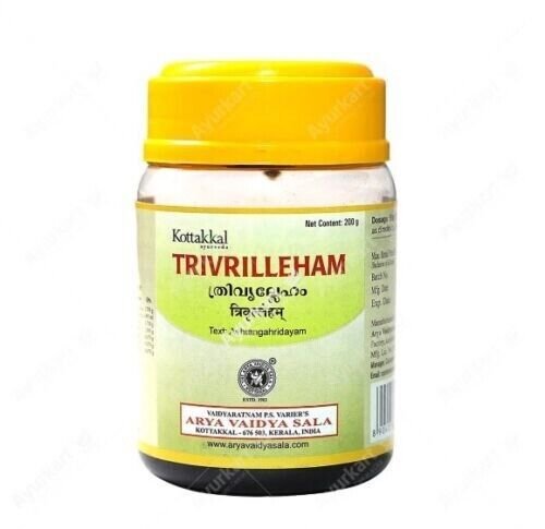 2X Ayurveda Kottakkal Arya Vaidya Sala TRIVRIL LEHAM - 200GM Free Shipping