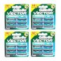 Gillette Vector Cartridges 24 Blades Fits Contour Atra Blade Plus Refil Fre Ship
