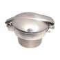Monza Petrol Tank Fuel Flip Cap With Filler Neck Cafe Racer 2-1/2"