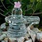God Shiva Crystal Shivling Statues White Shivalinga Hindu God Puja Item 6 cm