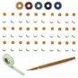 Sujok Therapy Acupressure Byol Point Magnets (Set of 30) + Free 5pcs Sujok Rings
