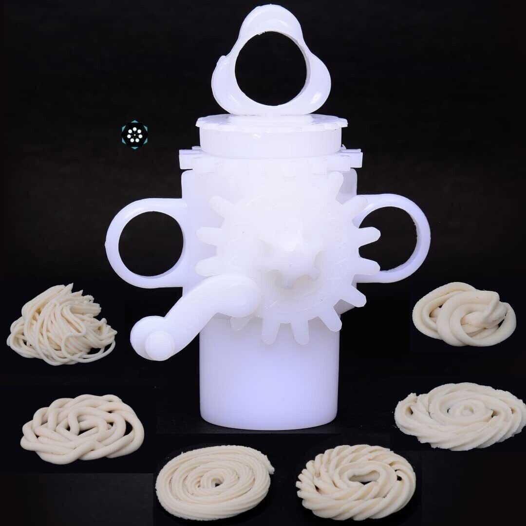 Murukulu Maker Press with 15 Different Types of Jalies murukku, namkeen Maker