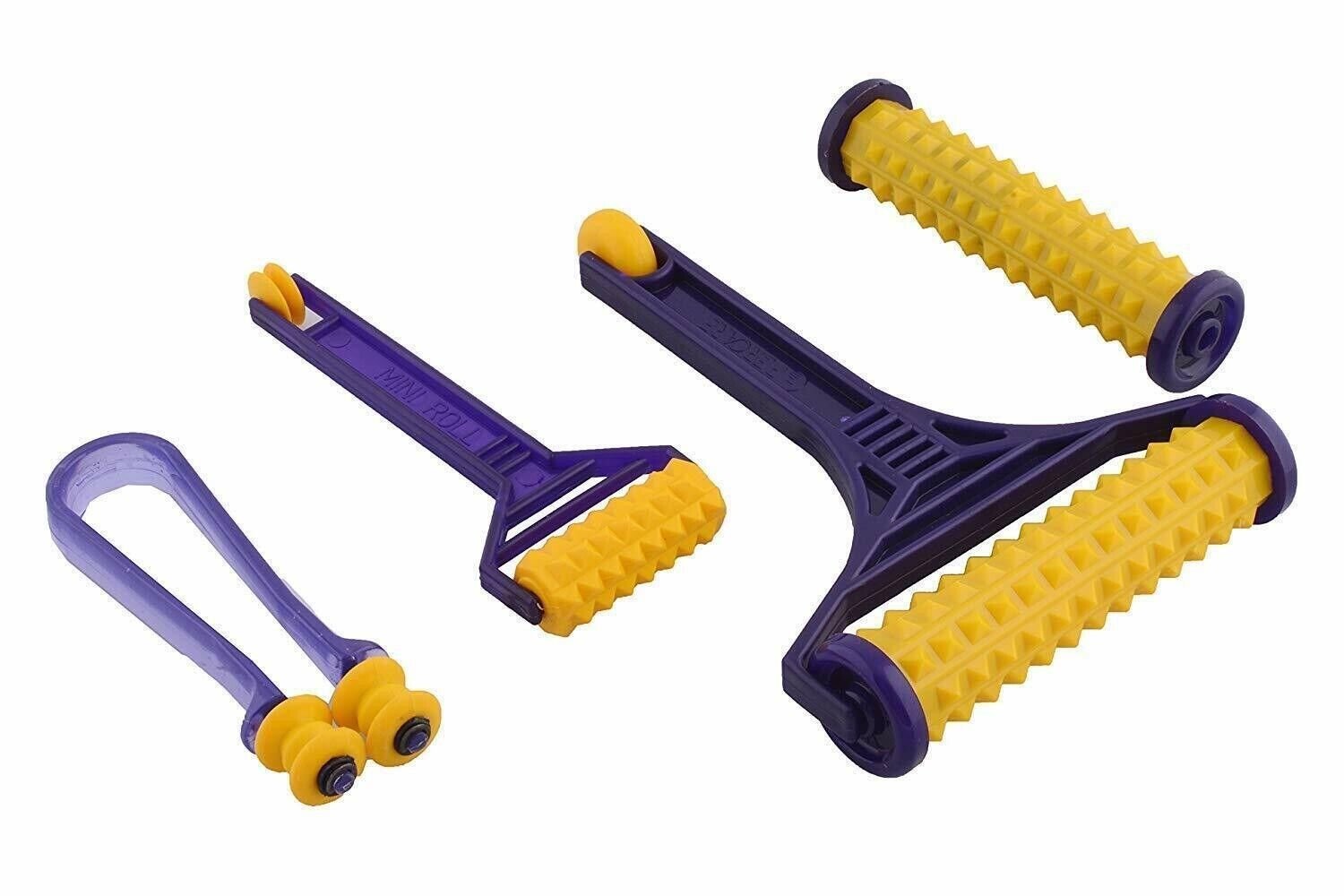 Acupressure Percare Tools Roller Plastic for Pain Relief (set of 4)