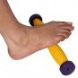 Acupressure Plastic Foot Reflexology Massager Roller + 5 Sujok Rings