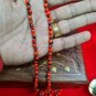 Original Red Chirmi Mala Gunja Seed Prayer Bead 108 beads for wealth Benefits