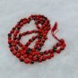 Original Red Chirmi Mala Gunja Seed Prayer Bead 108 beads for wealth Benefits