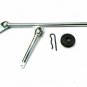 VESPA PETROL FUEL CHOKE LEVER RUBBER AND CLIP SET OF 4 CHROME PX LML2