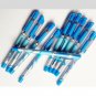 Cello Butterflow Smooth Writing Fine Ball Pen Blue Pack of 20 Free Shipping