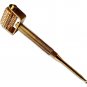 Acupressure Sujok Auricular Brass Probe Spring Massager Roller Jimmy +Free Rings