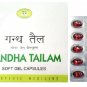 AVN Gandha Tailam Soft Gel Capsules (100 Capsules) Herbal Medicine