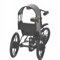 Wooden Wrought Iron Cycle Rickshaw Toy For Kids And Home Decor Showpiece Special