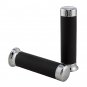 Vespa PX LML Star Stella PX Grips /Handle Grip Set With Crome Cap