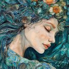 Print ACEO Earth Nymph Woman Art Card Limited Edition