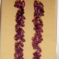 Purple Beaded Earring