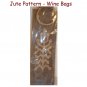Jute Pattern - Jute Wine Bags