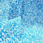 Turquoise Cotton Floral Lawn