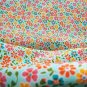 Aqua-multi Petite Floral Lawn
