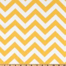 TABLE RUNNER- ZigZag Yellow/White Chevron Print