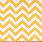 TABLE RUNNER- ZigZag Yellow/White Chevron Print