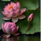 'Helena Rubinstein' Red Lotus Flower Water Lily Flower Aquatic Plants 1 PCS Seeds 'Helena Rubinstein' Red Lotus Flower Water Lily Flower Aquatic Plants 1 PCS Seeds