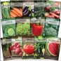 Asparagus Fern GOLDEN STRING PUMPKIN Long White Eggplants Tomato 12 pcs Seeds