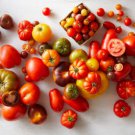 Cherokee Purple Black Red Yellow Green Cherry Peach Pear Tomato 30 PCS Seeds