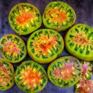 Golden Tomato with Green Stripe F2 Tomato 300 PCS Seeds Golden Tomato with Green Stripe F2 Tomato 300 PCS Seeds