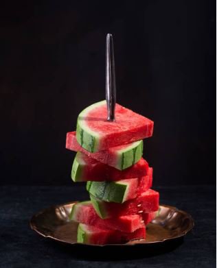 Green Skin Red Sweet Watermelon 'Twins' 20 PCS Seeds
