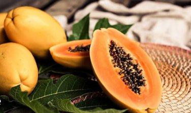 Hainan Yellow Skin Yellow Inside Papaya Fruits 6 PCS Seeds