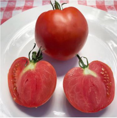 Heirloom Bright Red Strawberry-shaped Tomato 100 PCS Seeds