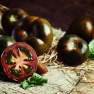 Heirloom Middle Black 'Pearl' Tomato Organic 25 PCS Seeds Heirloom Middle Black 'Pearl' Tomato Organic 25 PCS Seeds
