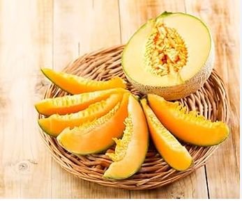 Heirloom Super Big Elizabeth Orange Yellow Sweet Melon Hybrid 10 PCS Seeds