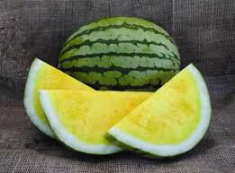 Hybrid Black Skin Round Shape Yellow Meat Seedless Watermelon 10 PCS Seeds