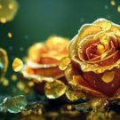 Natural Golden Rose Flower 50 PCS Seeds
