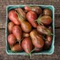 100 Pcs Chocolate Pear-shaped Cherry Tomato